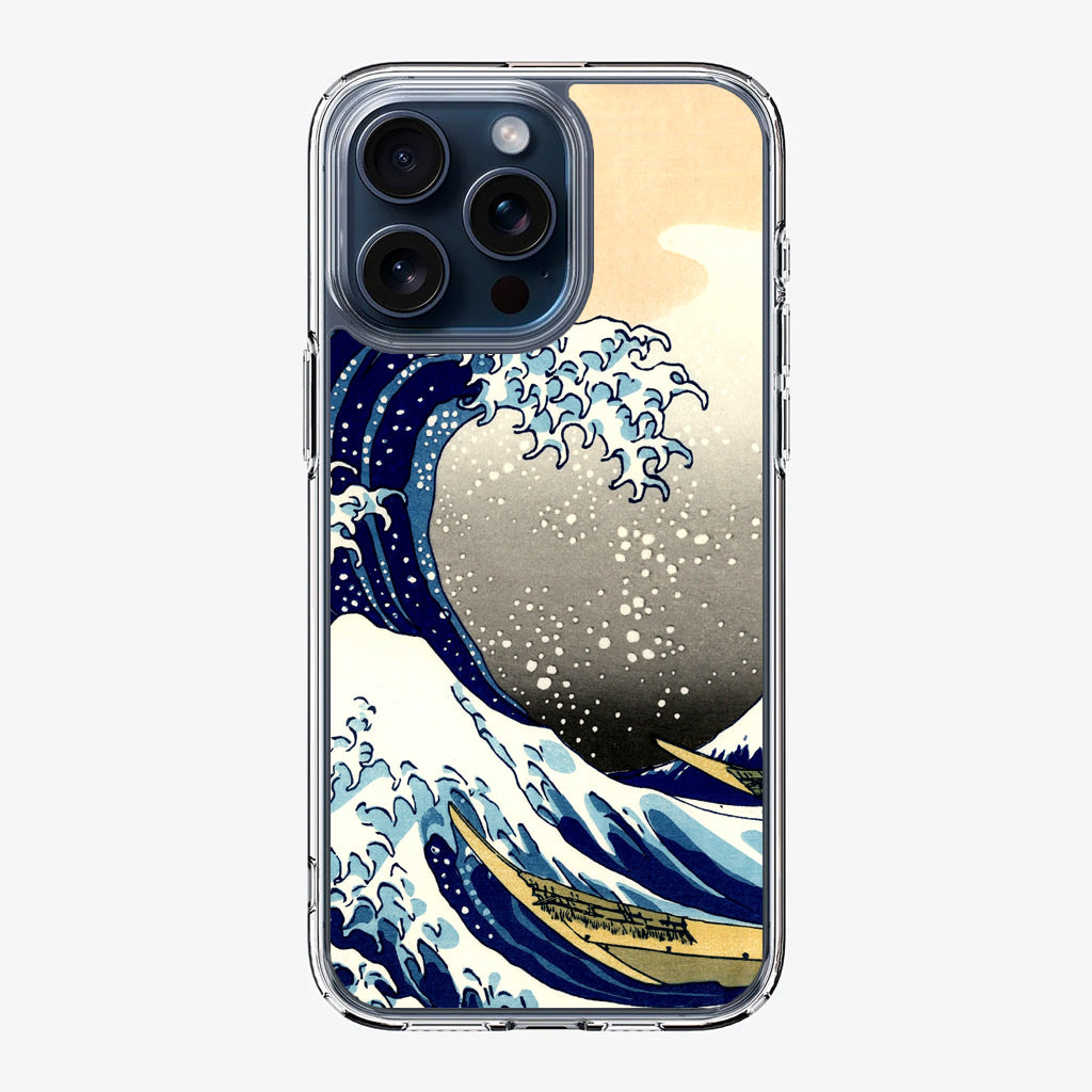 Artistic the Great Wave off Kanagawa iPhone 15 Pro / 15 Pro Max Case