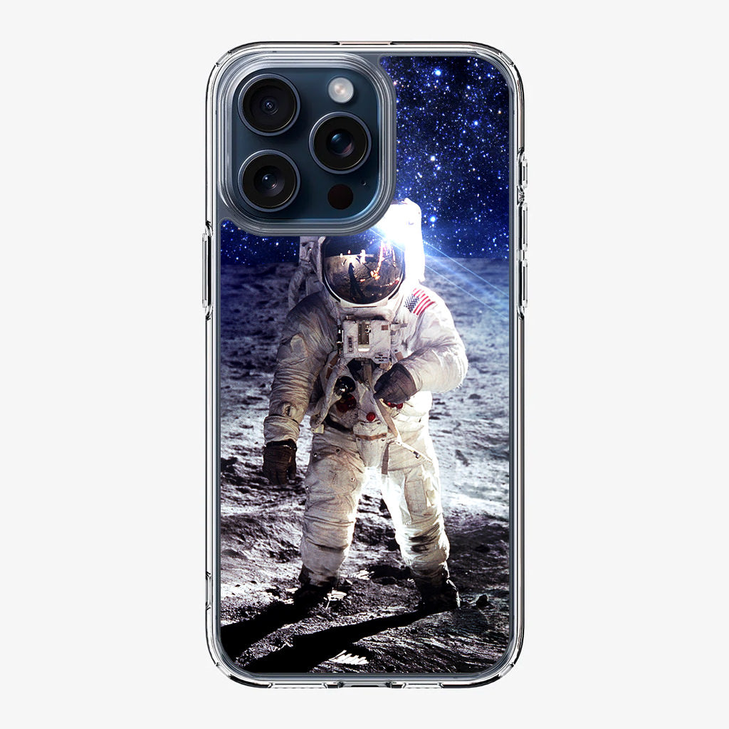 Astronaut Space Moon iPhone 15 Pro / 15 Pro Max Case