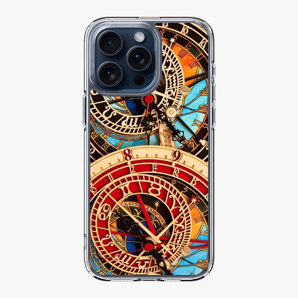 Astronomical Clock iPhone 15 Pro / 15 Pro Max Case