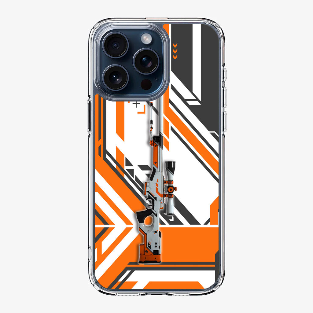 AWP Asiimov iPhone 15 Pro / 15 Pro Max Case