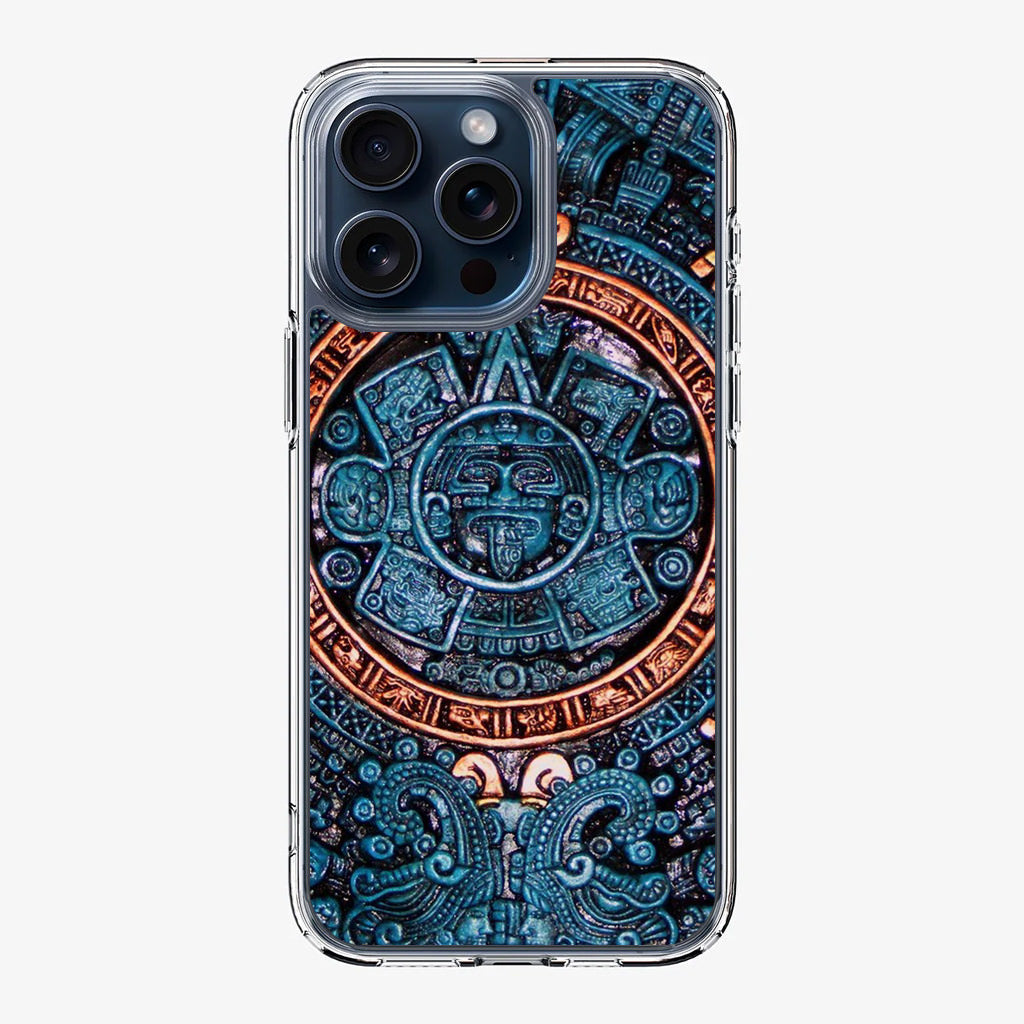 Aztec Calendar iPhone 15 Pro / 15 Pro Max Case