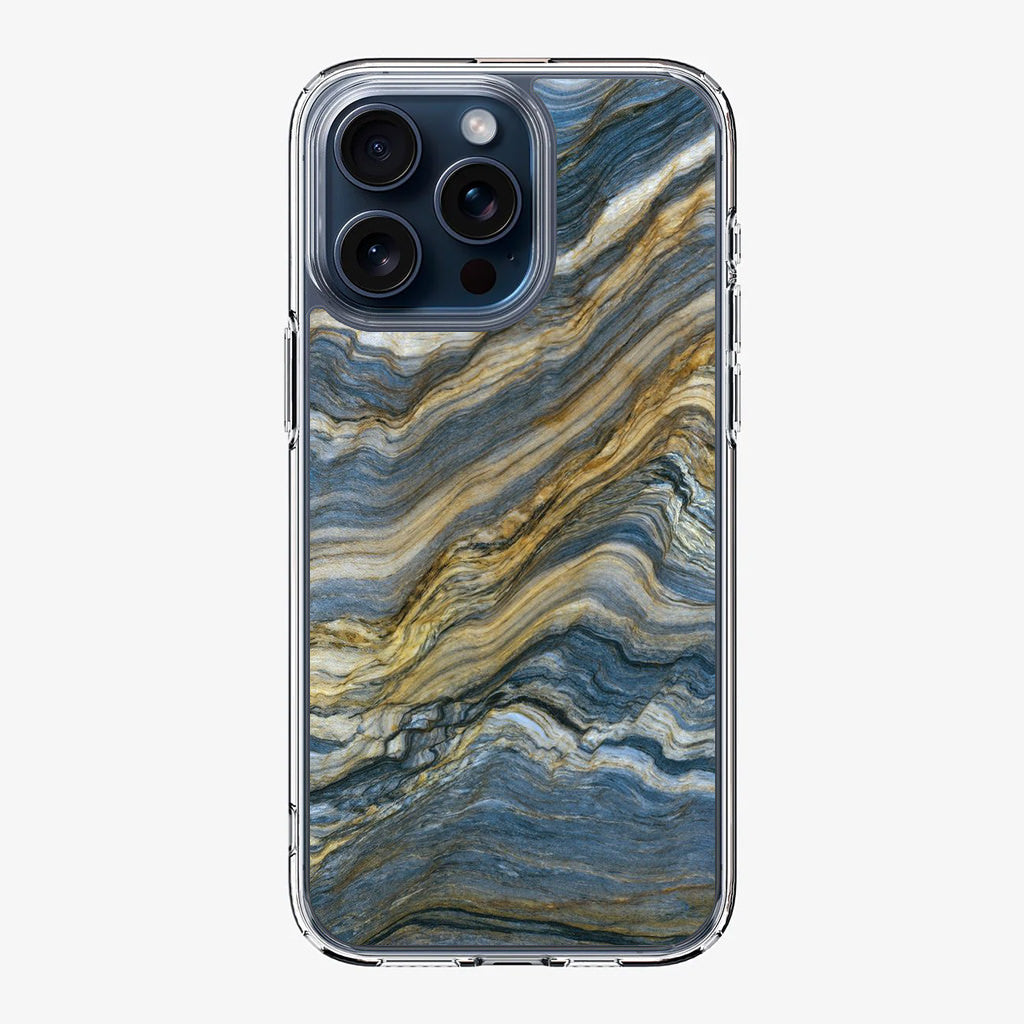 Blue Wave Marble iPhone 15 Pro / 15 Pro Max Case