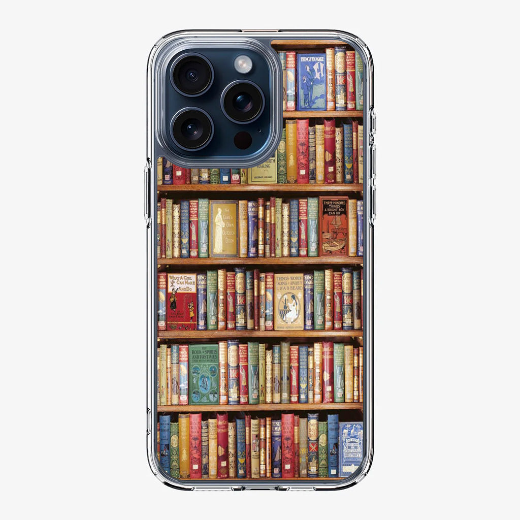 Bookshelf Library iPhone 15 Pro / 15 Pro Max Case