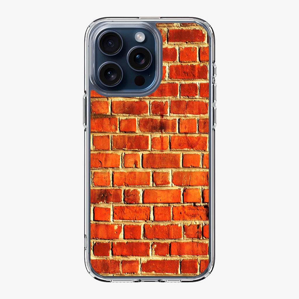 Brick Wall Pattern iPhone 15 Pro / 15 Pro Max Case