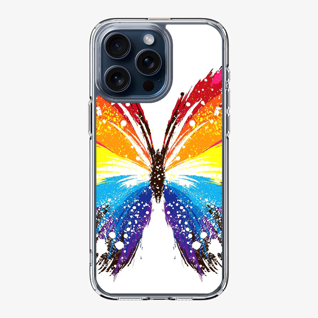 Butterfly Abstract Colorful iPhone 15 Pro / 15 Pro Max Case