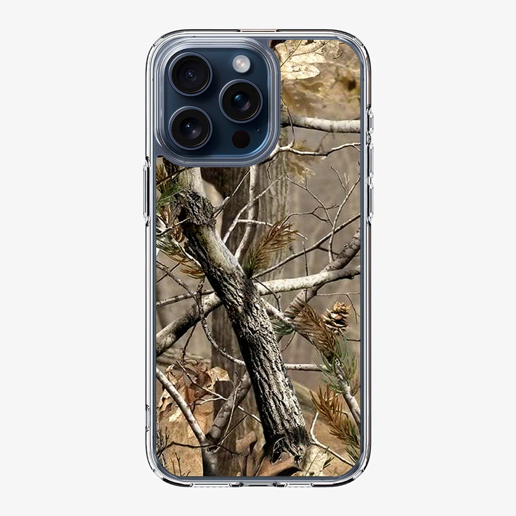 Camoflage Real Tree iPhone 15 Pro / 15 Pro Max Case