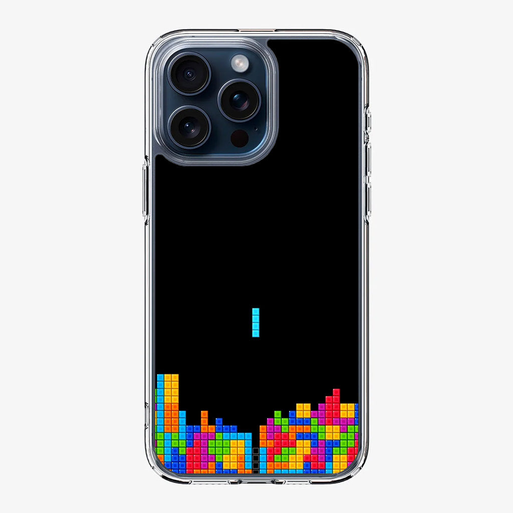 Classic Video Game Tetris iPhone 15 Pro / 15 Pro Max Case