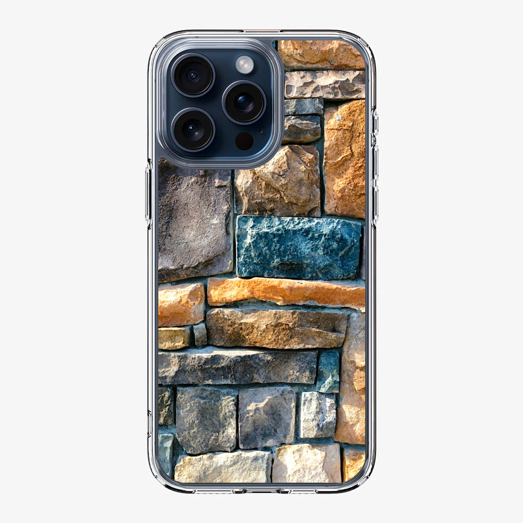 Colored Stone Piles iPhone 15 Pro / 15 Pro Max Case