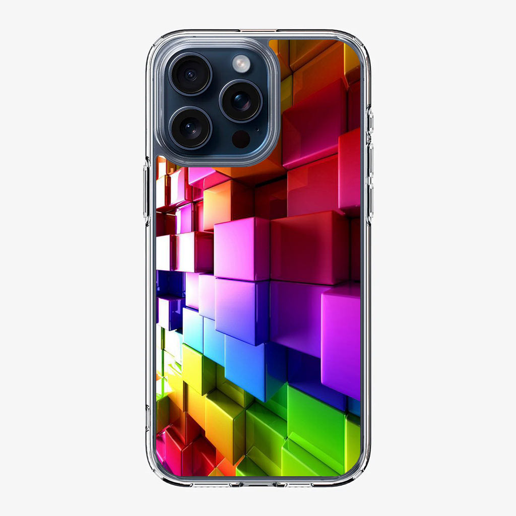 Colorful Cubes iPhone 15 Pro / 15 Pro Max Case