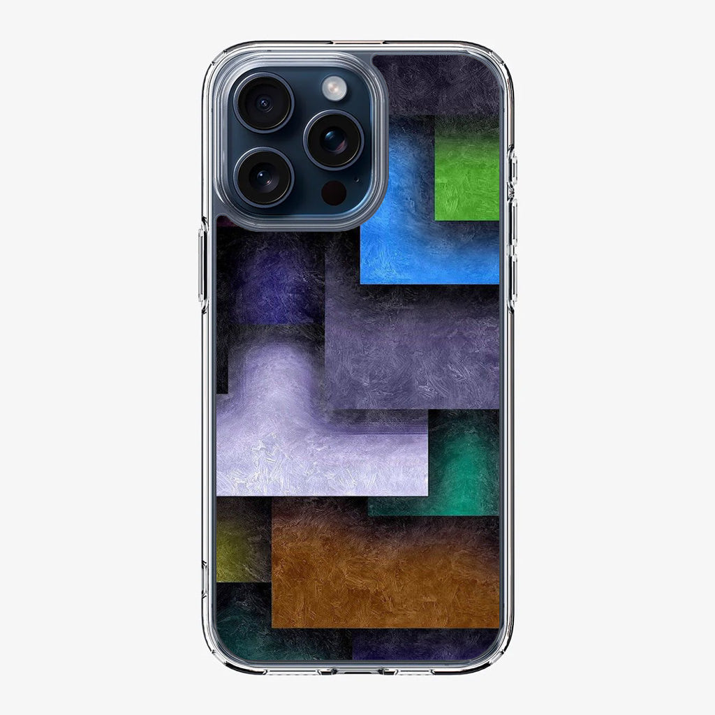 Colorful Rectangel Art iPhone 15 Pro / 15 Pro Max Case