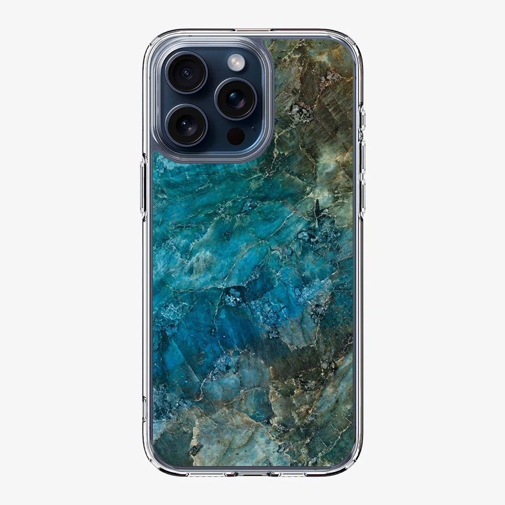 Deep Ocean Marble iPhone 15 Pro / 15 Pro Max Case