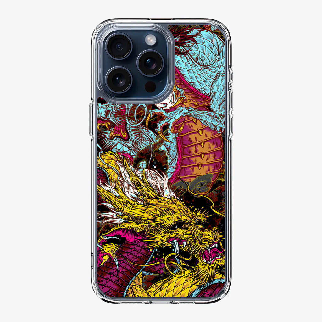 Double Dragons iPhone 15 Pro / 15 Pro Max Case