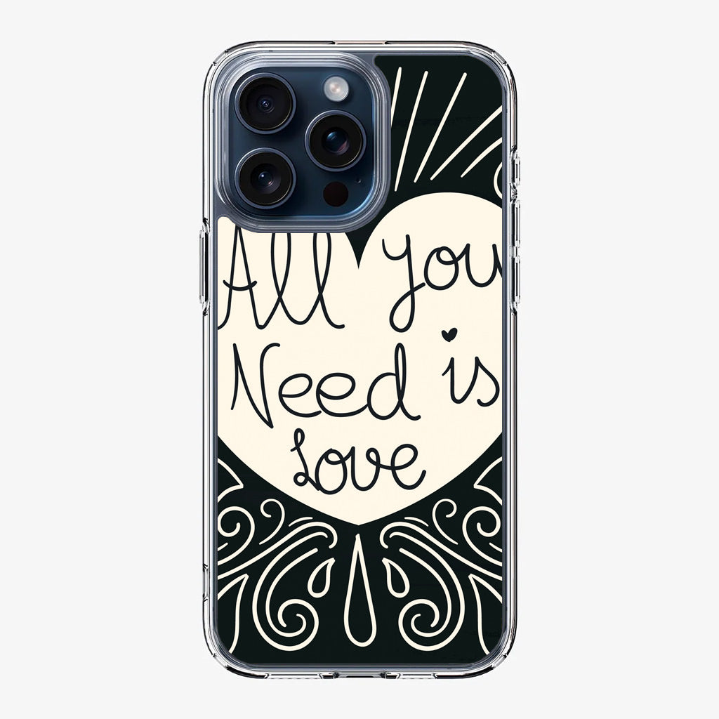 Drawn Love iPhone 15 Pro / 15 Pro Max Case