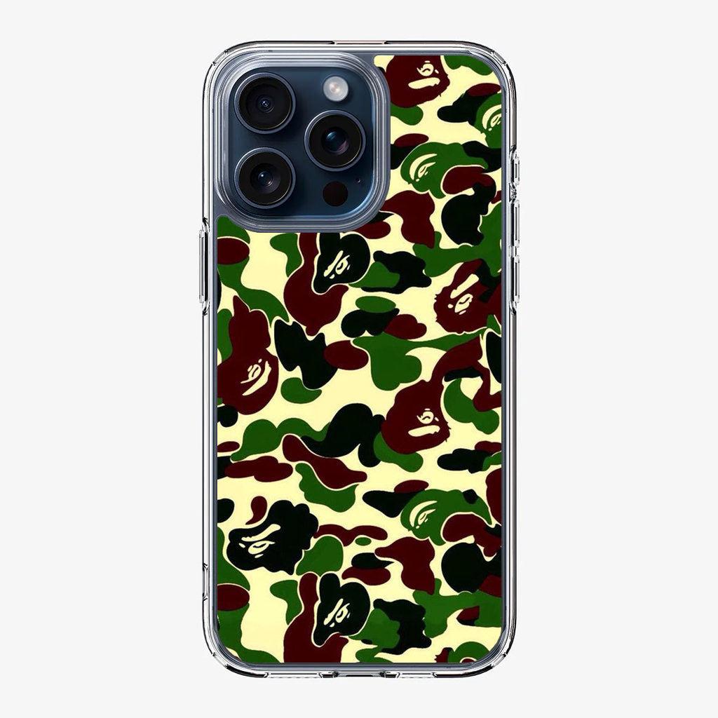 Forest Army Camo iPhone 15 Pro / 15 Pro Max Case