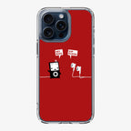 Funny Music Headphones Player Buds iPhone 15 Pro / 15 Pro Max Case