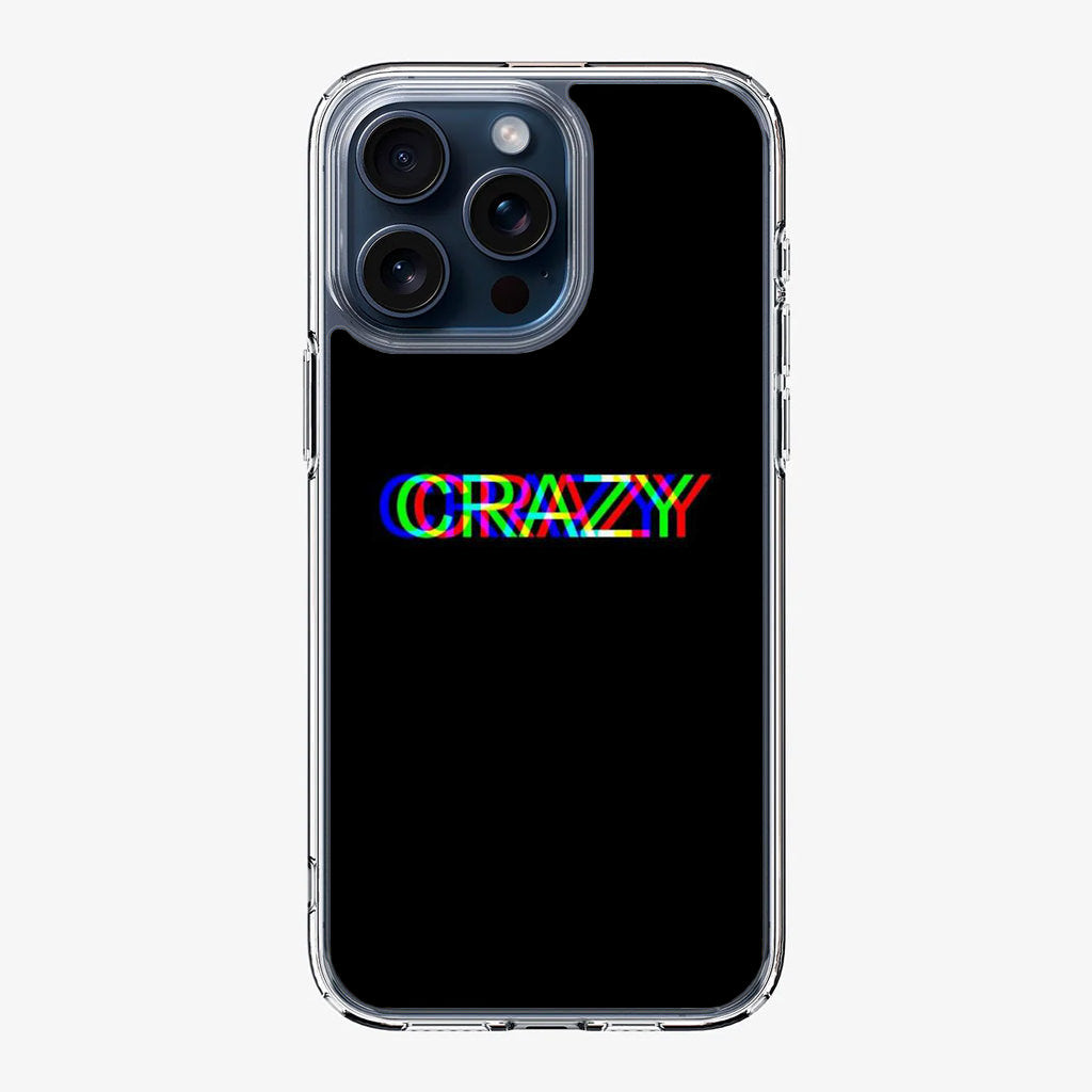 Glitch Crazy iPhone 15 Pro / 15 Pro Max Case