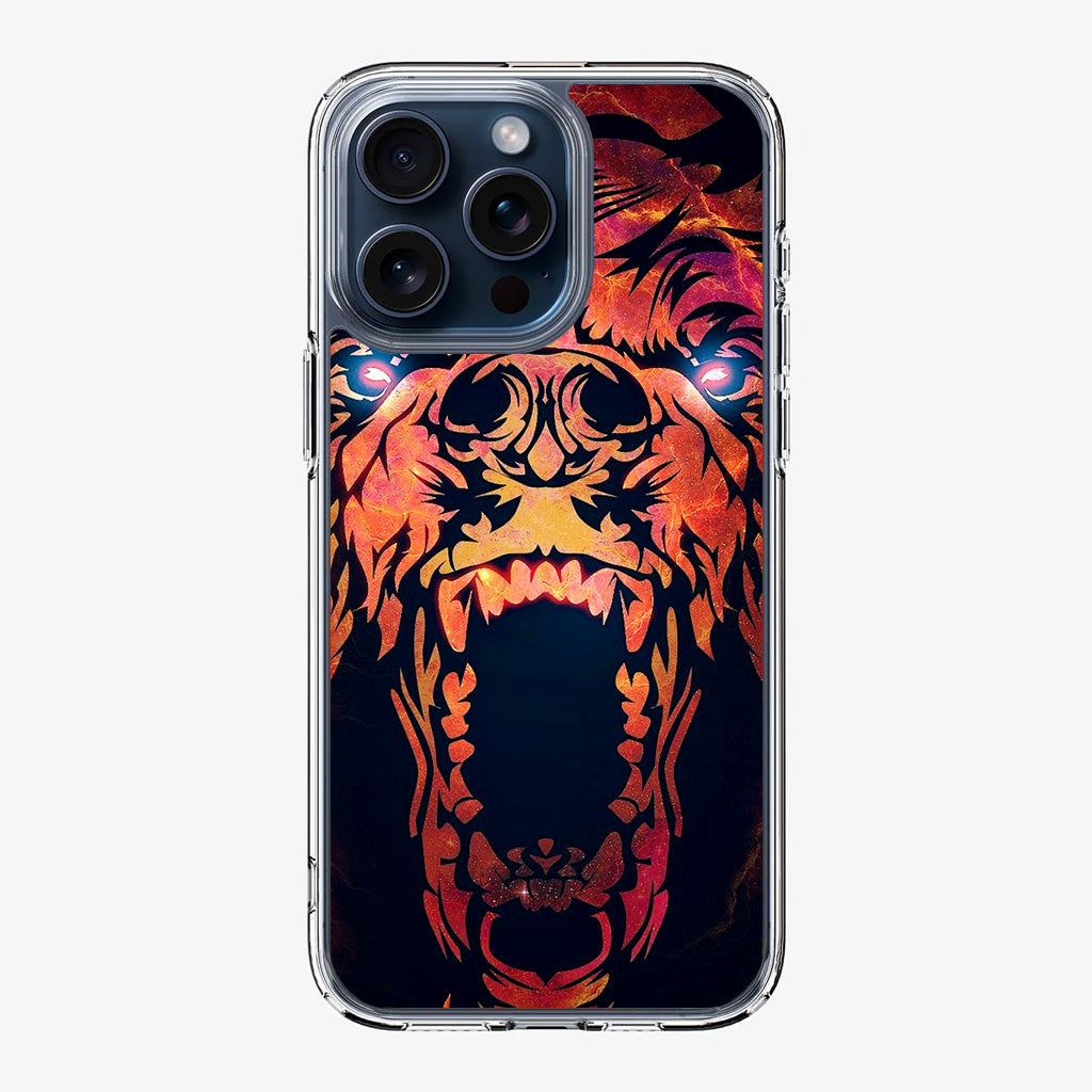 Grizzly Bear Art iPhone 15 Pro / 15 Pro Max Case