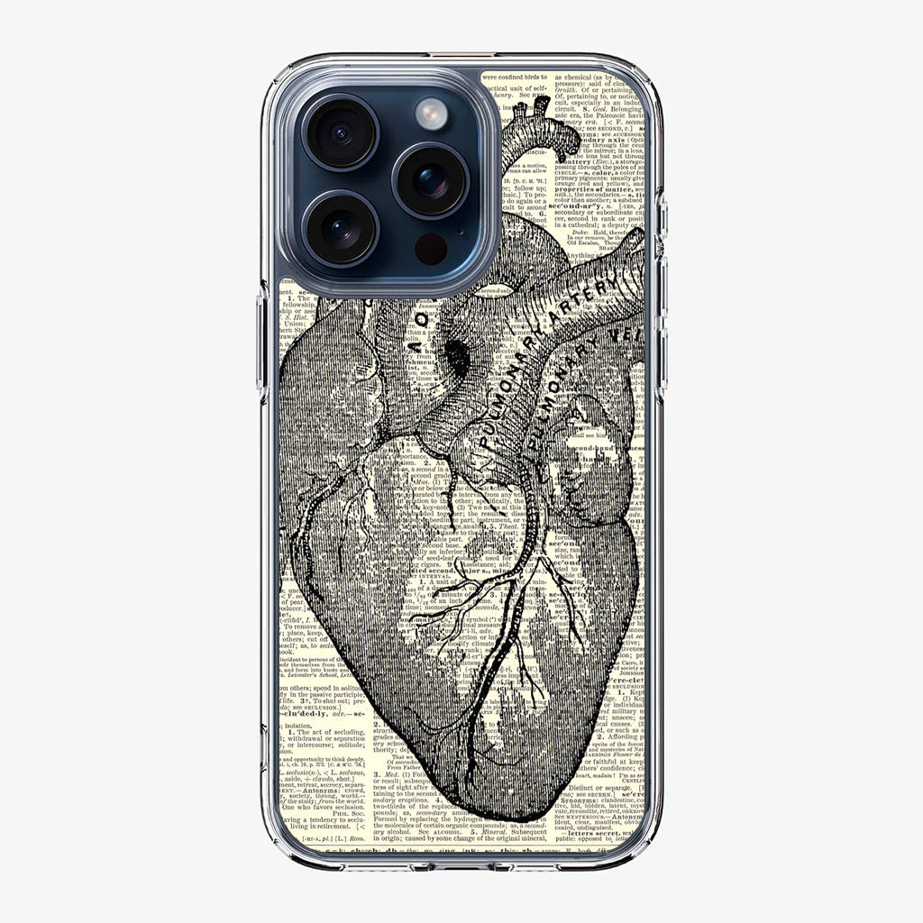 Heart Book Art iPhone 15 Pro / 15 Pro Max Case