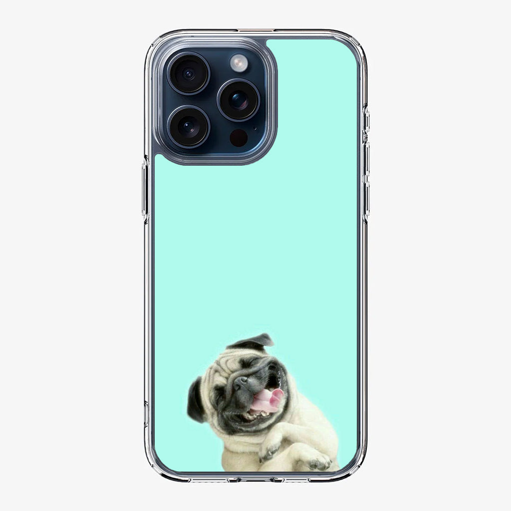 Laughing Pug iPhone 15 Pro / 15 Pro Max Case