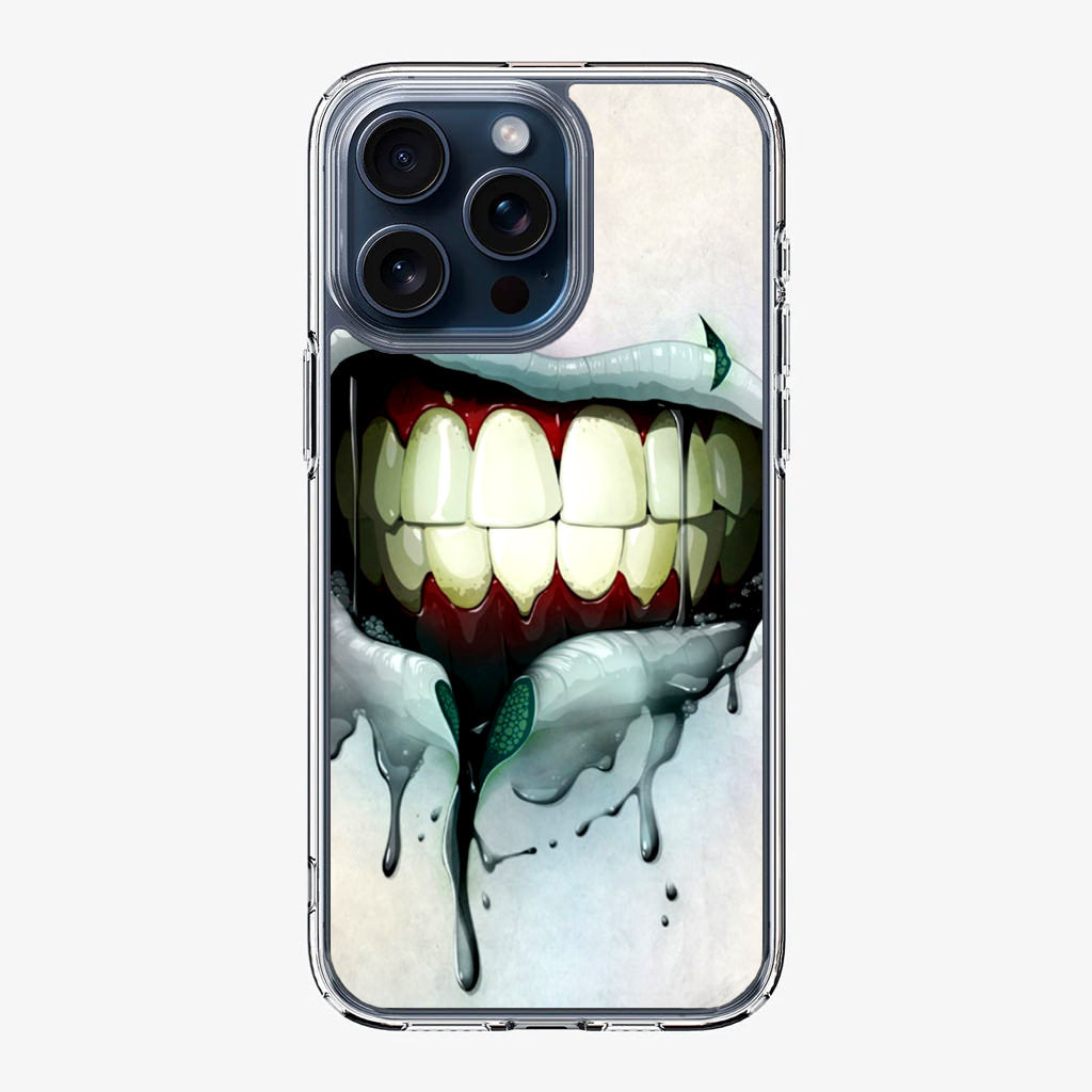 Lips Mouth Teeth iPhone 15 Pro / 15 Pro Max Case