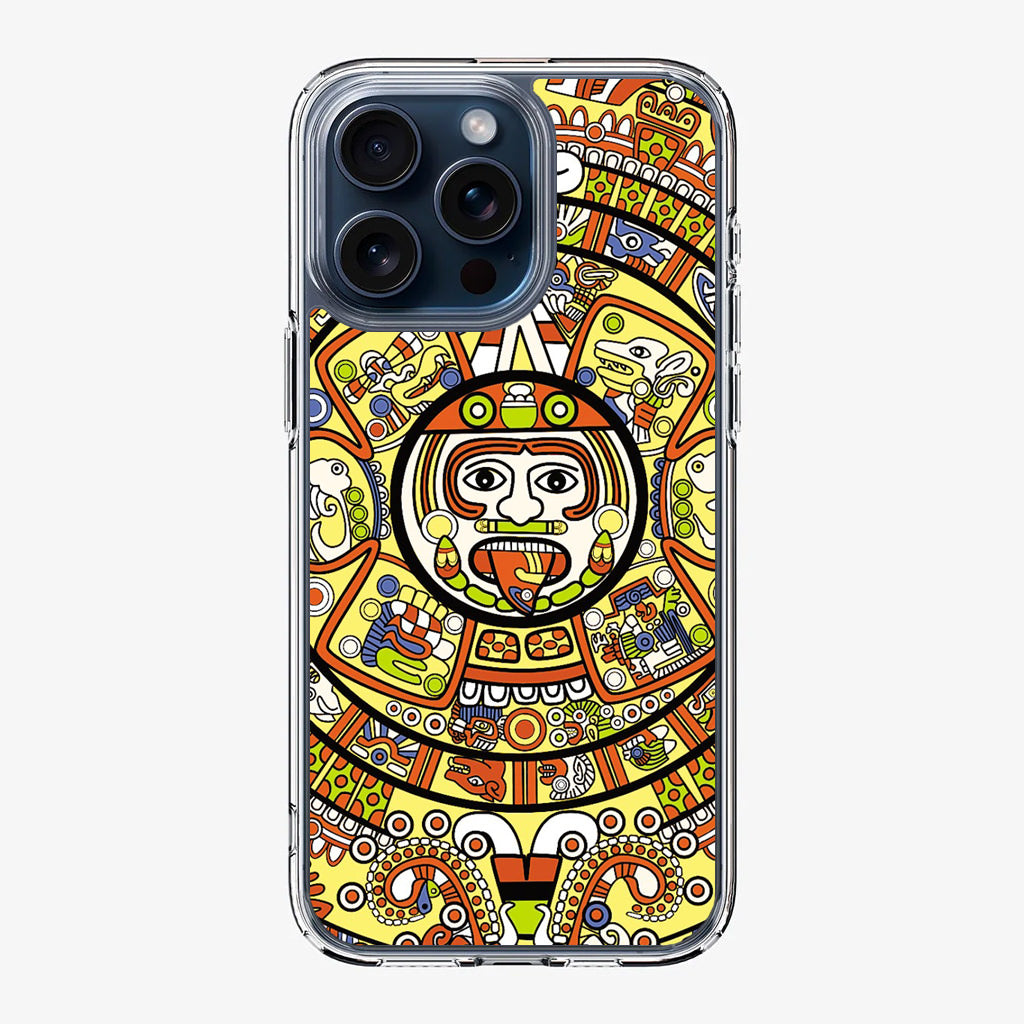 Mayan Calendar iPhone 15 Pro / 15 Pro Max Case