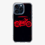 Motorcycle Red Art iPhone 15 Pro / 15 Pro Max Case