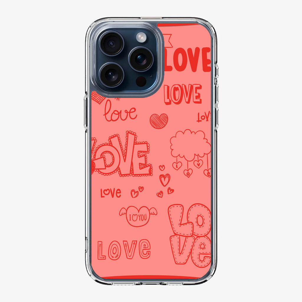 Pink Lover iPhone 15 Pro / 15 Pro Max Case