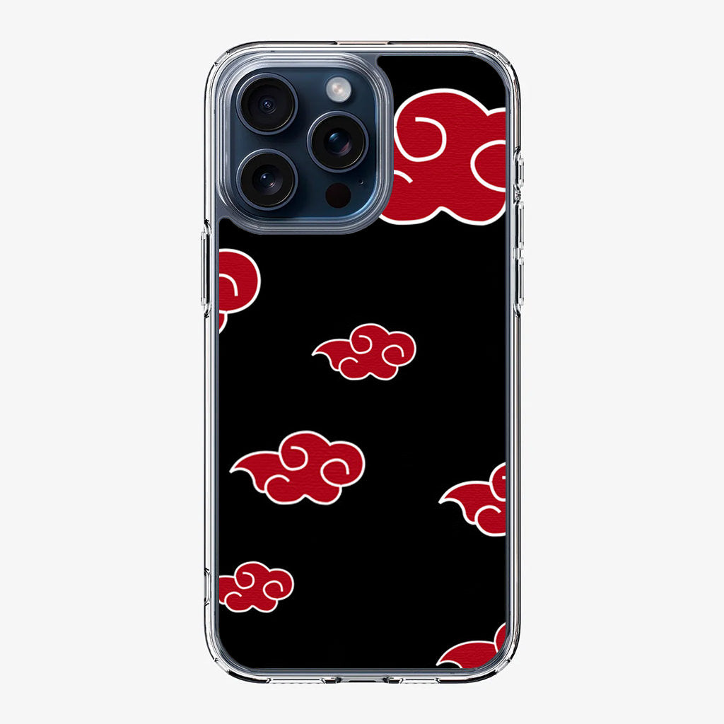 Red Clouds Akatsuki iPhone 15 Pro / 15 Pro Max Case