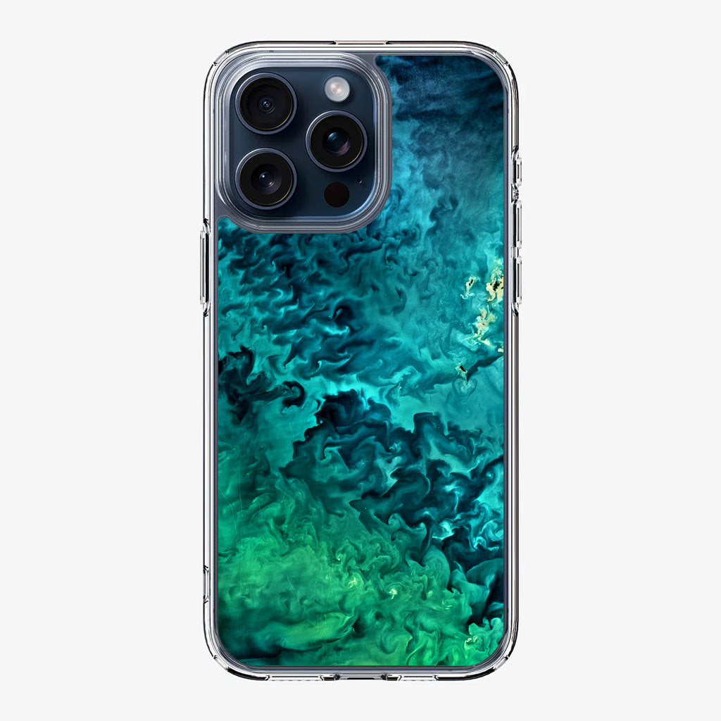 Swirls In The Yellow Sea iPhone 15 Pro / 15 Pro Max Case