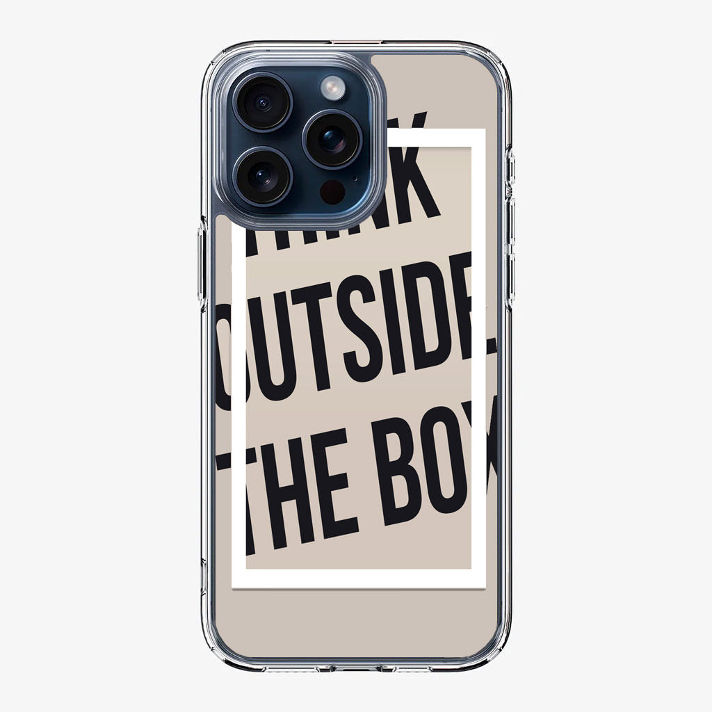 Think Outside The Box iPhone 15 Pro / 15 Pro Max Case