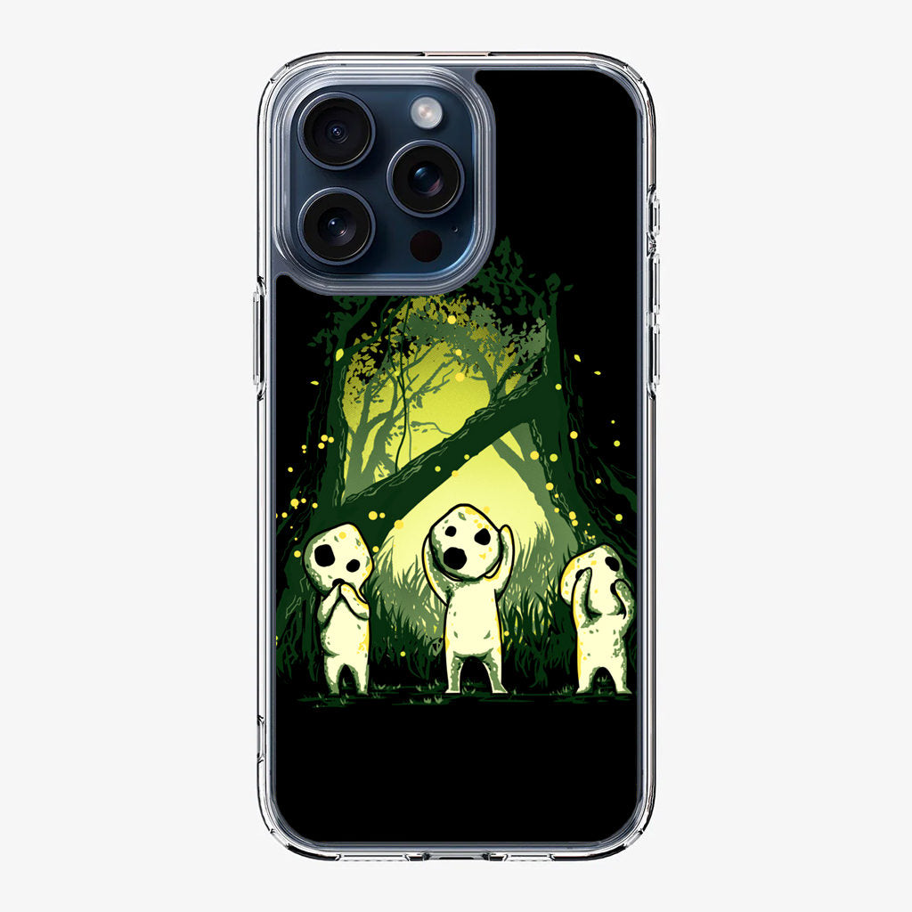 Three Wise Of Kodama iPhone 15 Pro / 15 Pro Max Case