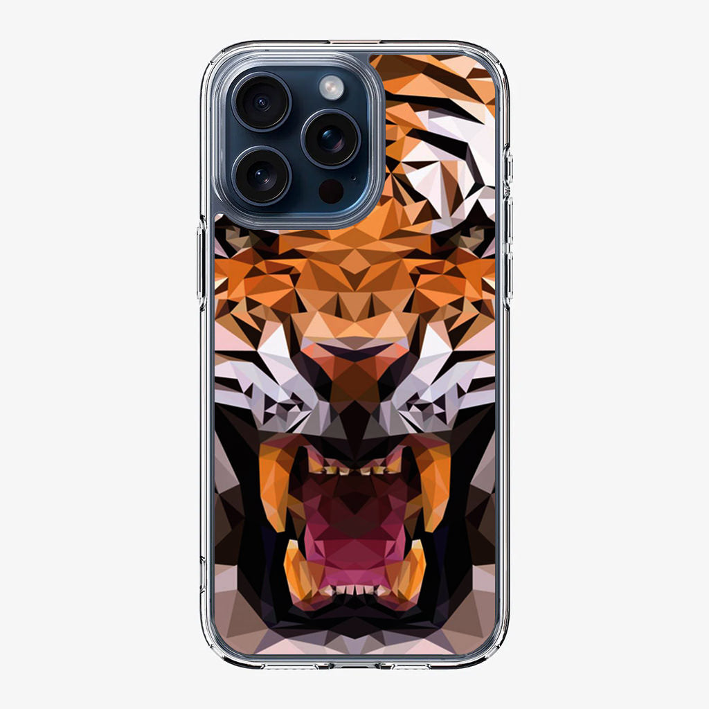 Tiger Polygon iPhone 15 Pro / 15 Pro Max Case