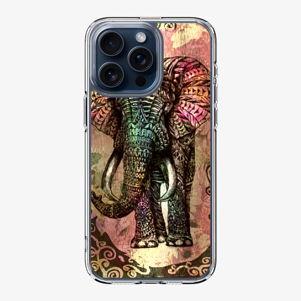 Tribal Elephant iPhone 15 Pro / 15 Pro Max Case