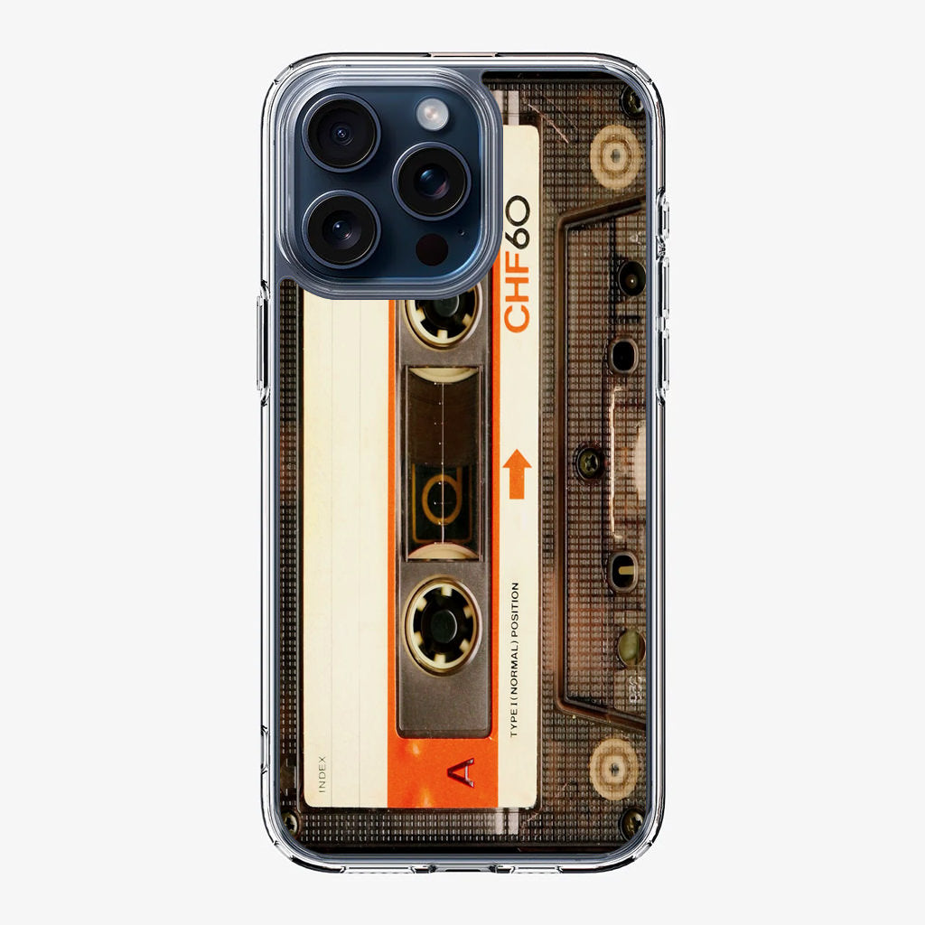 Vintage Audio Cassette iPhone 15 Pro / 15 Pro Max Case