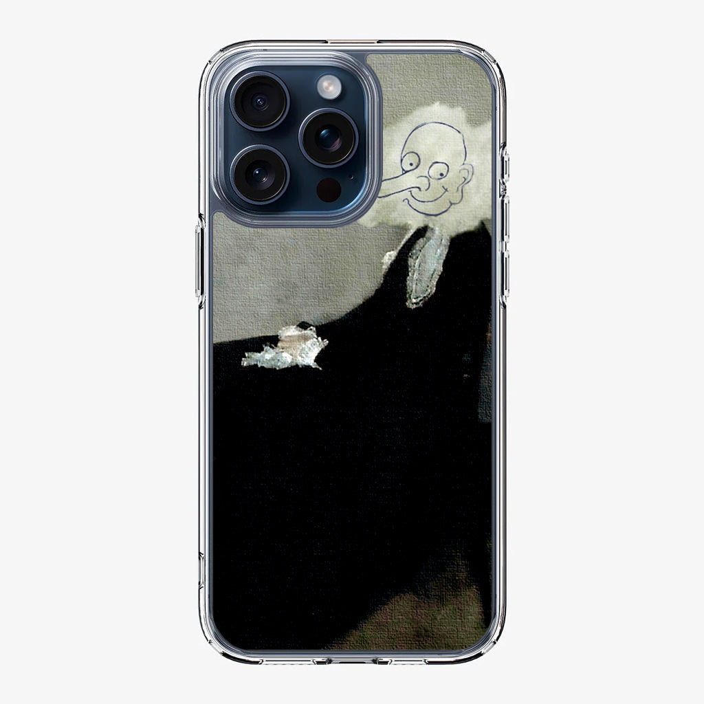 Whistler's Mother by Mr. Bean iPhone 15 Pro / 15 Pro Max Case