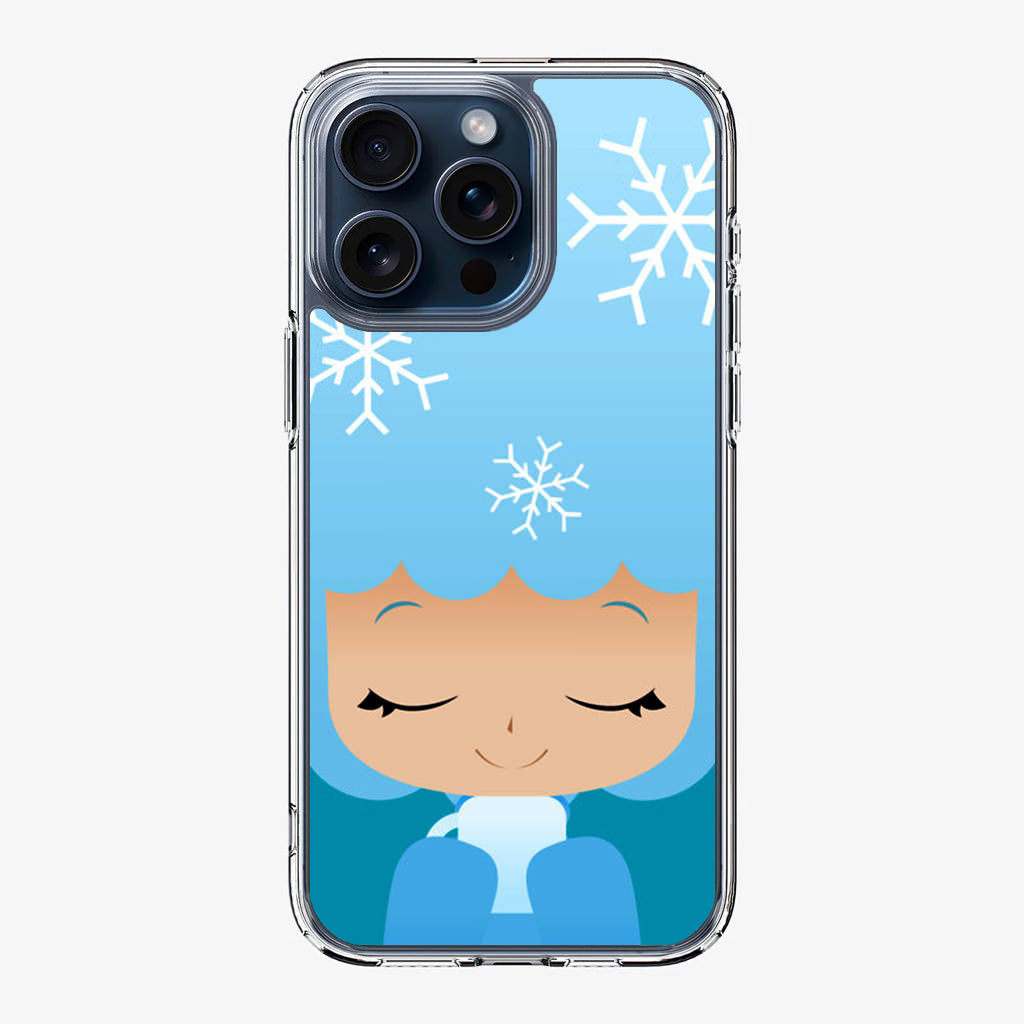 Winter Afro Girl iPhone 15 Pro / 15 Pro Max Case