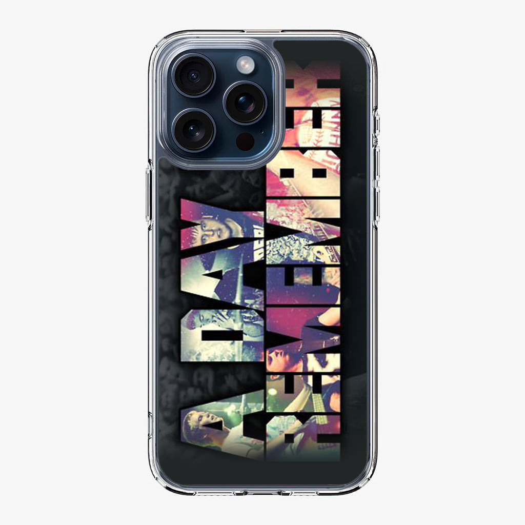 A Day To Remember iPhone 15 Pro / 15 Pro Max Case