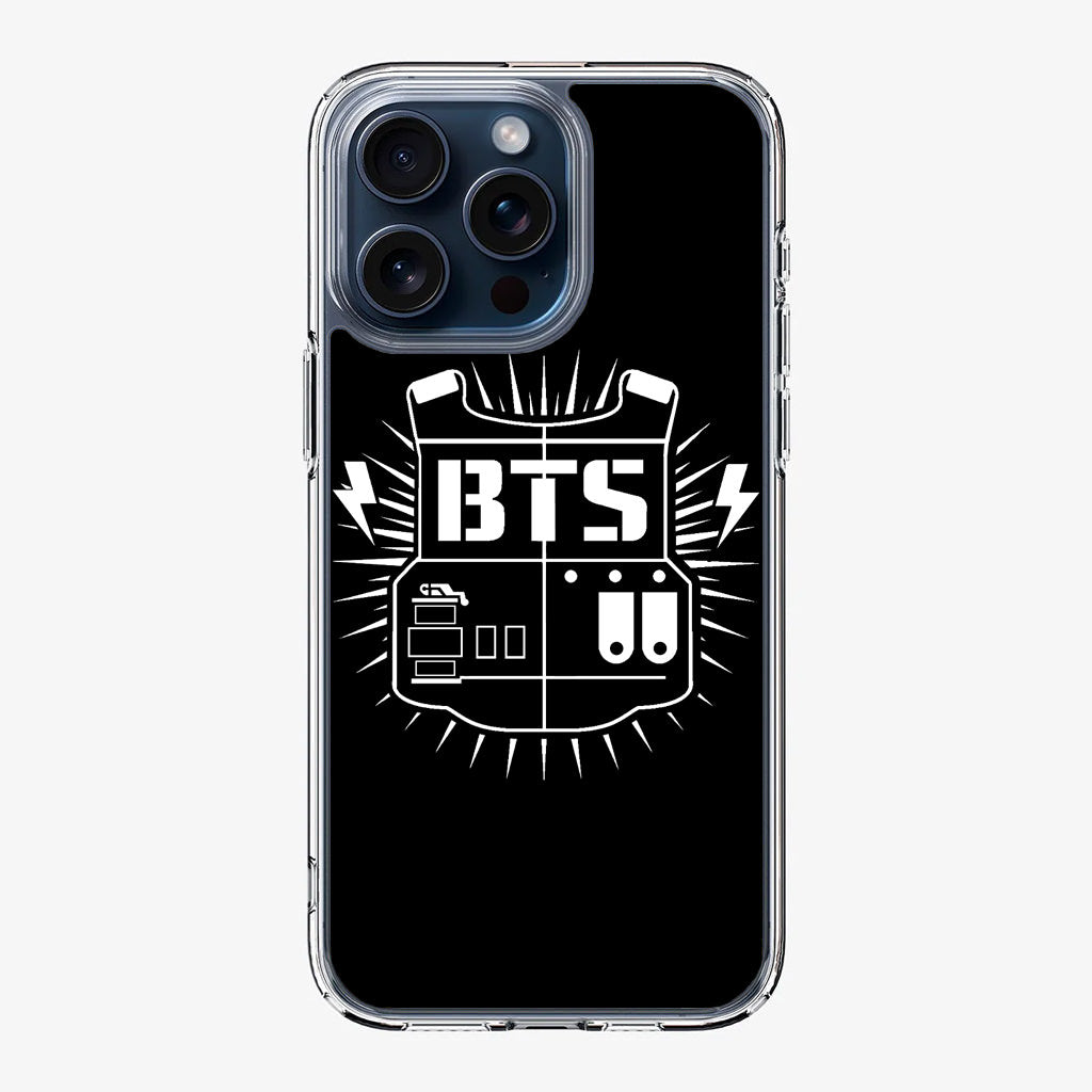 BTS Bulletproof iPhone 15 Pro / 15 Pro Max Case