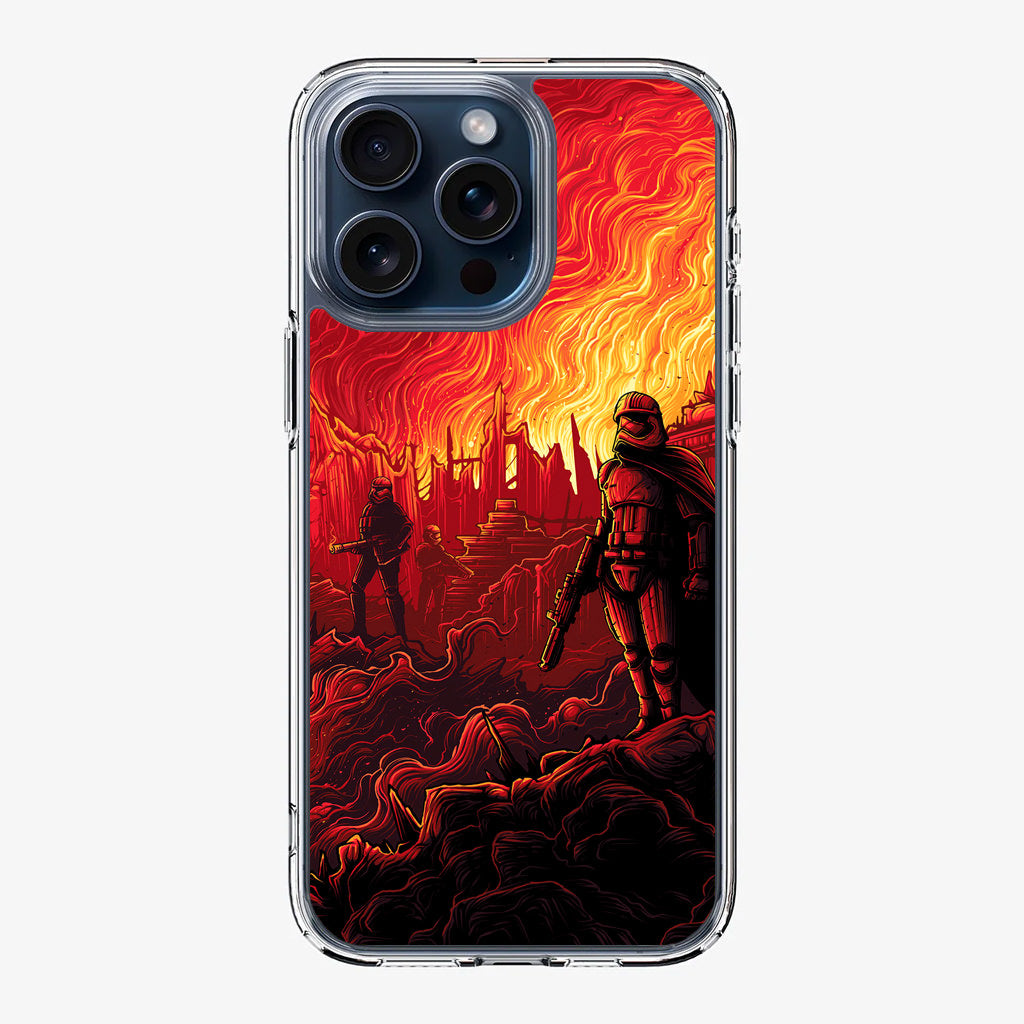 Captain Phasma Art iPhone 15 Pro / 15 Pro Max Case