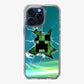 Creeper Glass Broken Green iPhone 15 Pro / 15 Pro Max Case