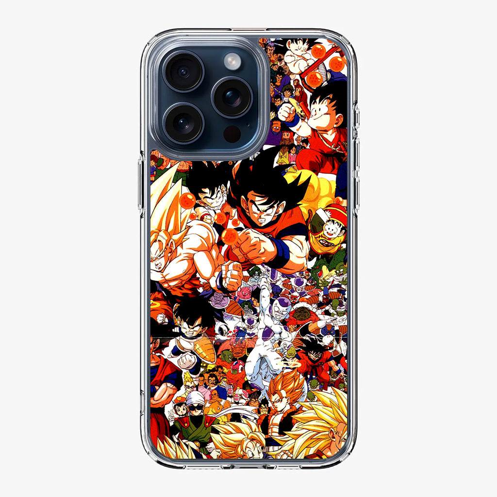 Dragon Ball All Characters iPhone 15 Pro / 15 Pro Max Case