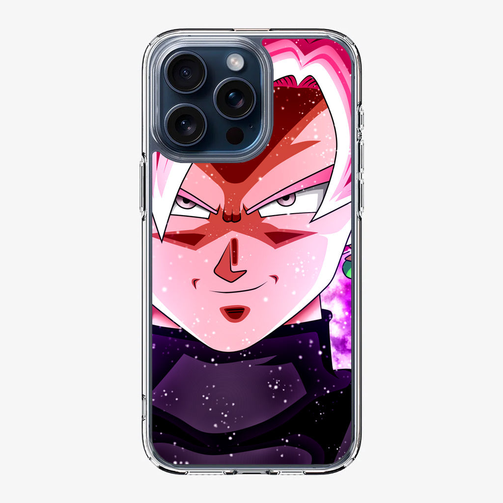 Dragon Ball Goku Black Rose iPhone 15 Pro / 15 Pro Max Case