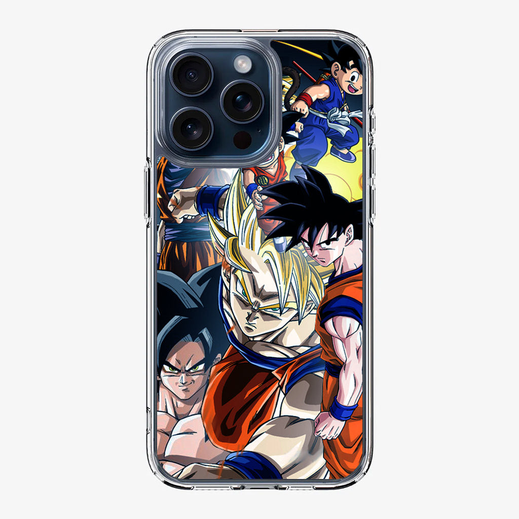 Dragon Ball Z Son Goku iPhone 15 Pro / 15 Pro Max Case