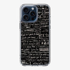 Fix You Lyrics iPhone 15 Pro / 15 Pro Max Case