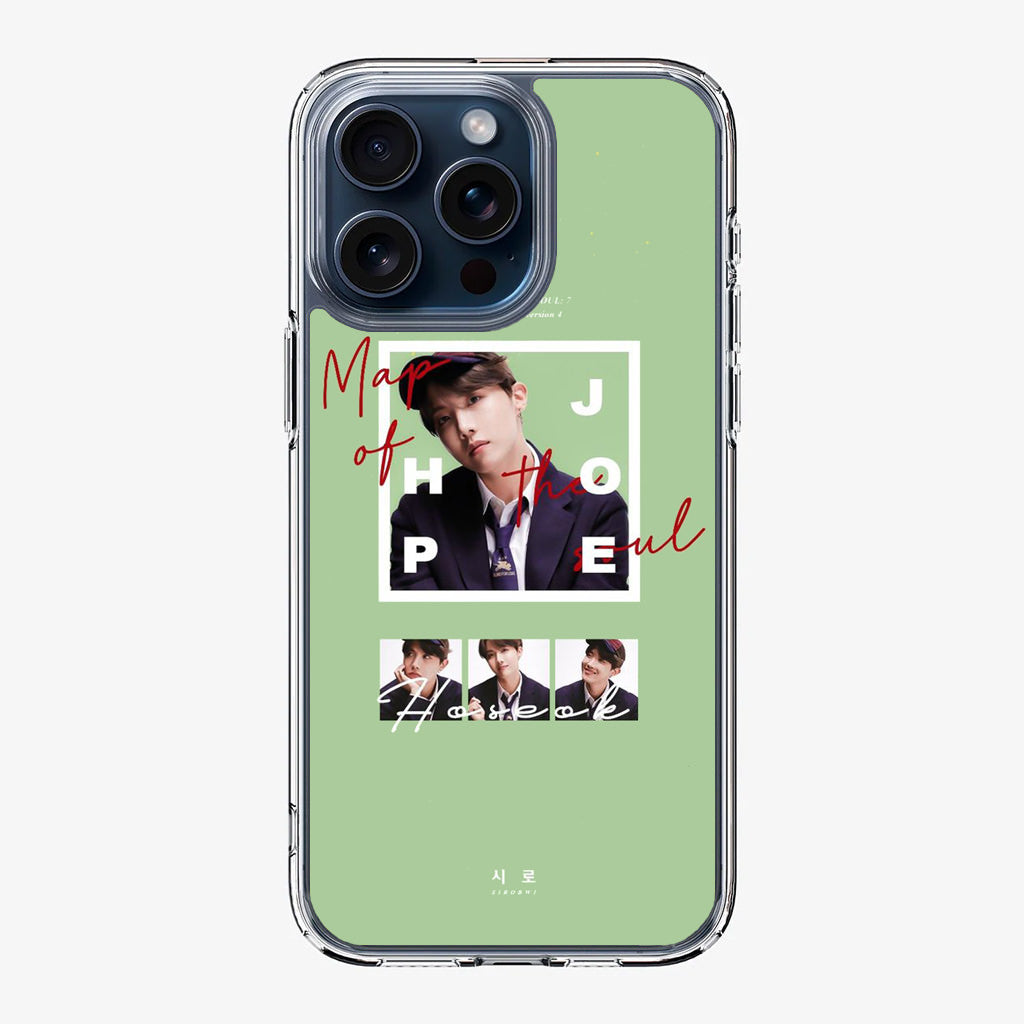 J Hope Map of The Soul BTS iPhone 15 Pro / 15 Pro Max Case