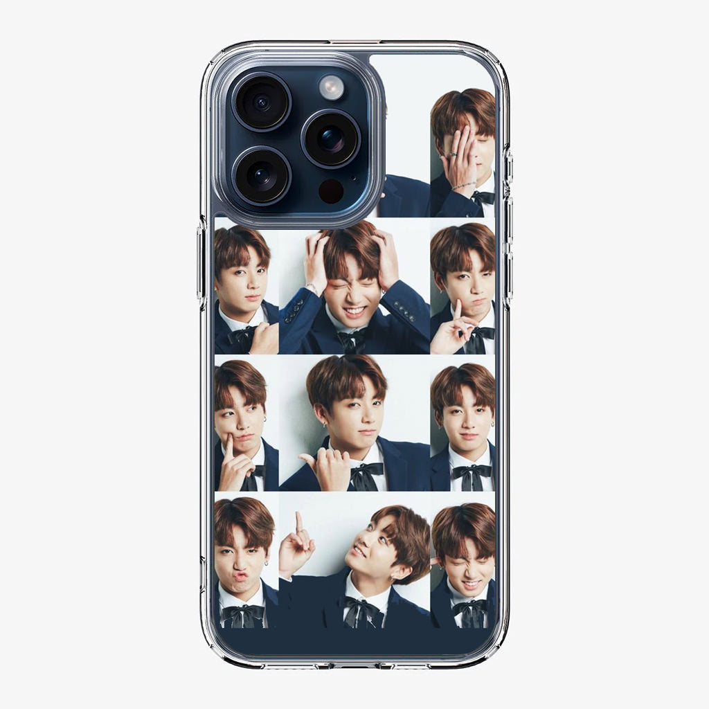 Jungkook Collage iPhone 15 Pro / 15 Pro Max Case