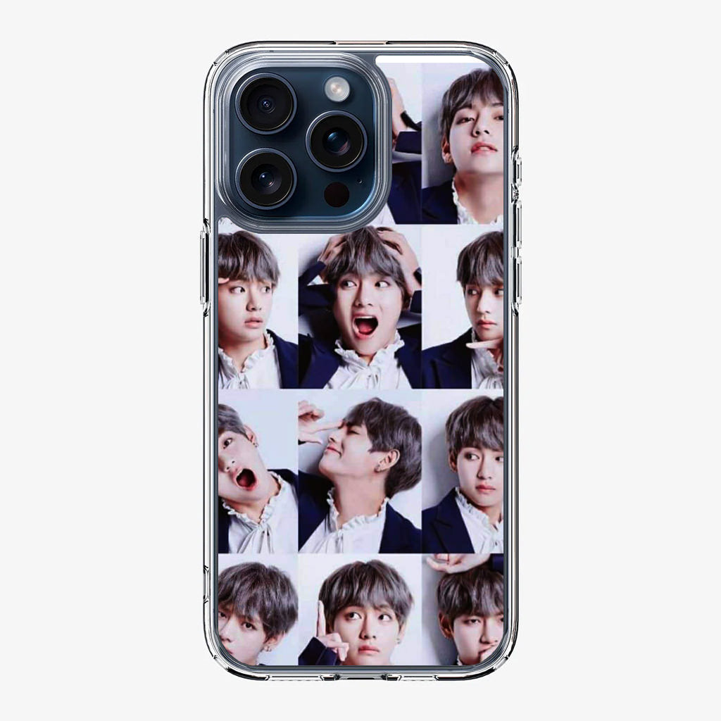 Kim Tae-hyung Collage iPhone 15 Pro / 15 Pro Max Case