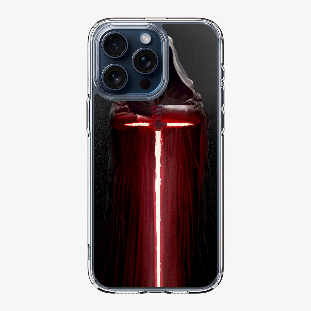 Kylo Ren Lightsaber iPhone 15 Pro / 15 Pro Max Case