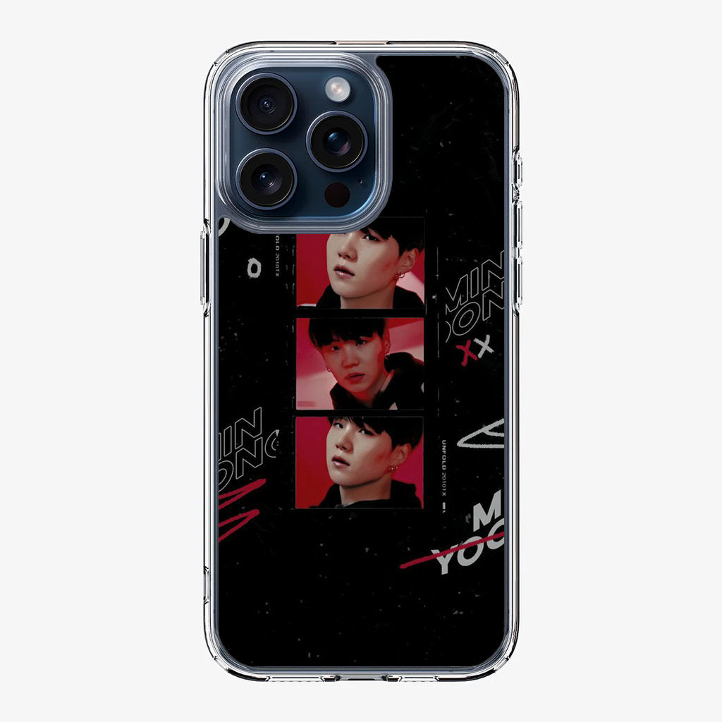 Min Yoongi iPhone 15 Pro / 15 Pro Max Case