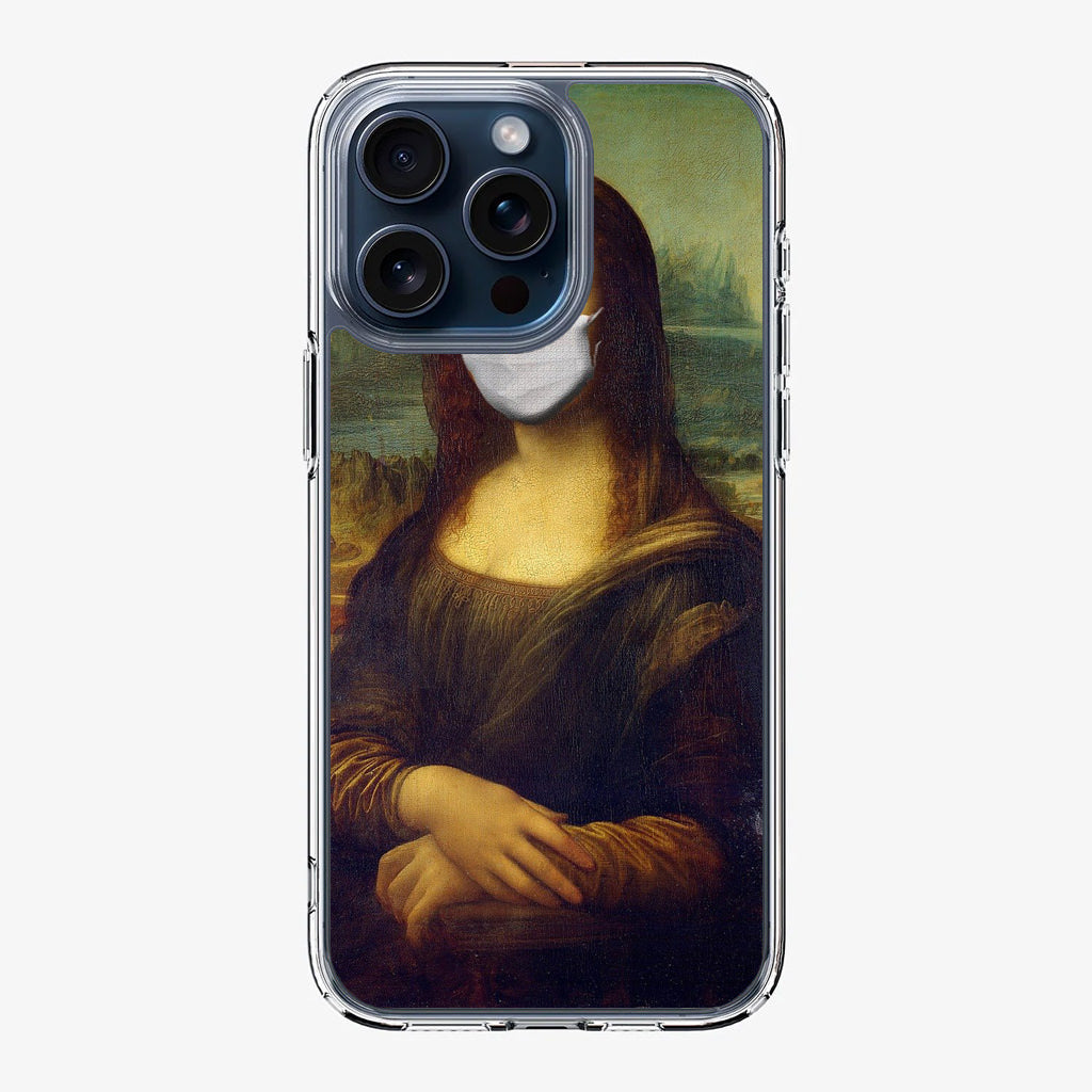 Monalisa In Pandemic iPhone 15 Pro / 15 Pro Max Case